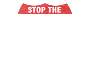 Stop the Iron Pipeline logo - white