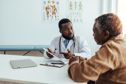 Patient at Tevis Center for Wellness Patient at Tevis Center for Wellness