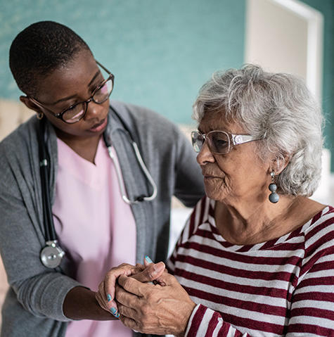Patient at Tevis Center for Wellness Patient at Tevis Center for Wellness