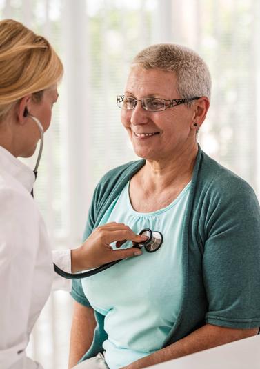Patient at the anticoagulation clinic Patient at the anticoagulation clinic