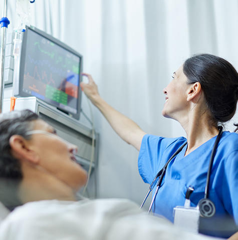 Patient at the anticoagulation clinic Patient at the anticoagulation clinic