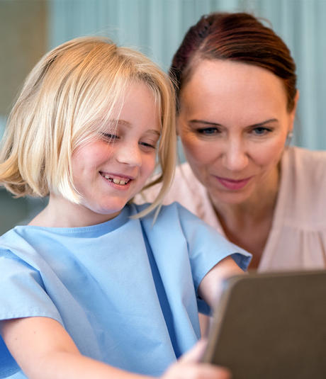 pediatric patient and doctor pediatric patient and doctor